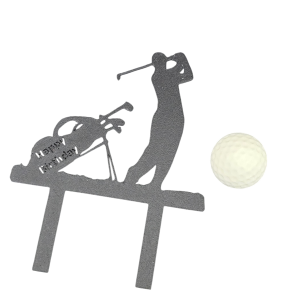 Golfing Cake Topper