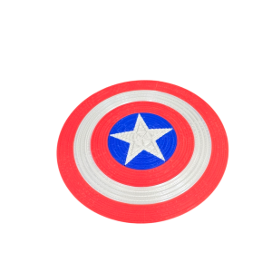 Captains Shield Cake Topper